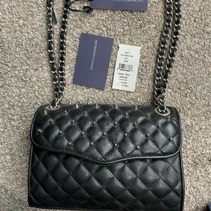 Rebecca Minkoff quilted mini affair bag with tags
